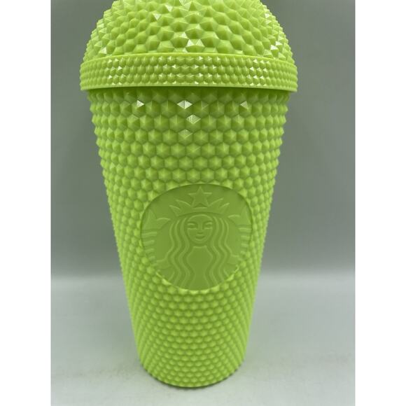 30 Years Of Studded Lime Green Dome Cold Cup 16oz Starbucks 2025 NEW W/ Tags - Picture 2 of 8